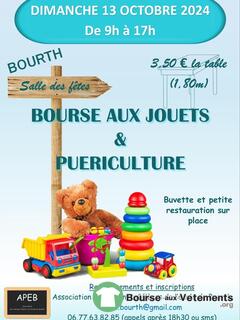 Photo de la bourse aux vêtements Bourse aux jouets et à la puériculture