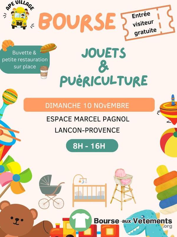 Bourse aux jouets et à la puériculture