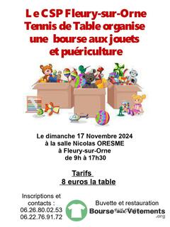 Photo de la bourse aux vêtements Bourse aux jouets et à la puériculture à fleury-sur-orne