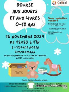 Photo de la bourse aux vêtements Bourse aux jouets et aux livres 0 - 12 ans