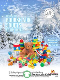 Photo de la bourse aux vêtements Bourse aux jouets et aux livres