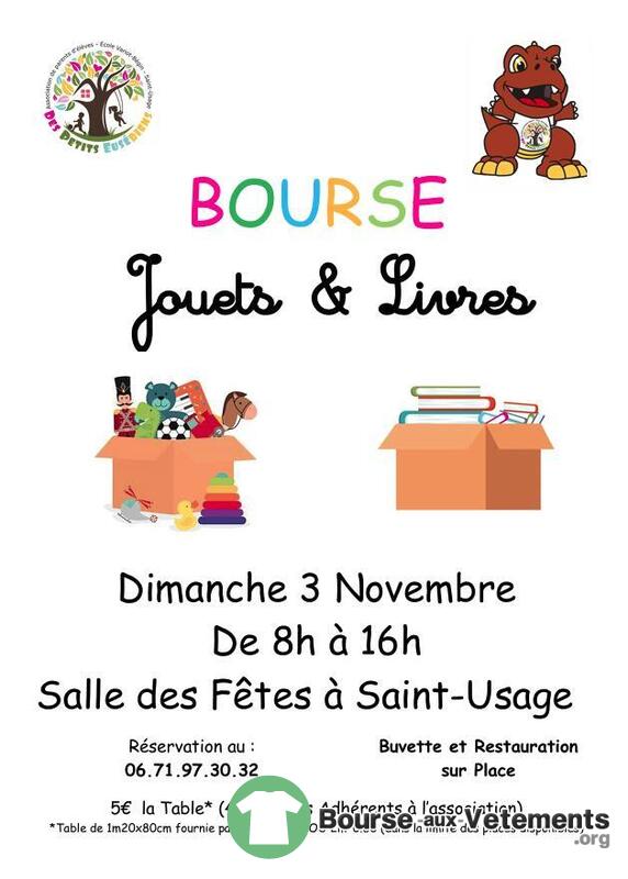 Bourse aux jouets et aux livres