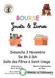 Photo Bourse aux jouets et aux livres à Saint-Usage