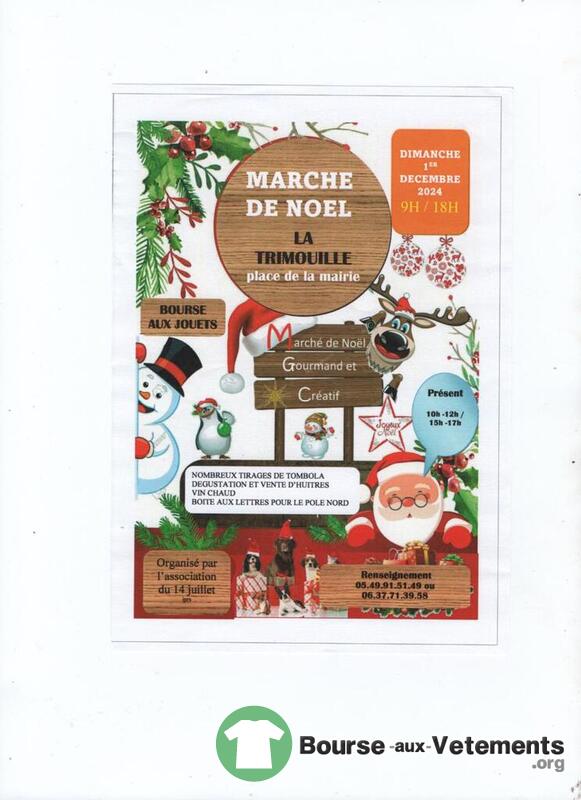 Bourse aux jouets et marche de noel