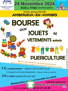 Photo de la bourse aux vêtements Bourse aux jouets et puériculture