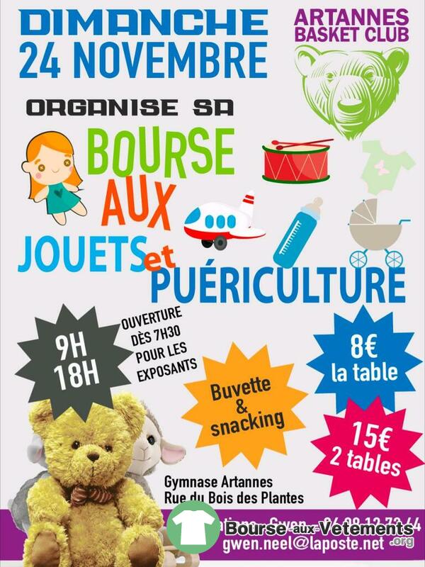 Bourse aux jouets et puériculture