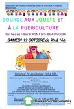 Bourse aux jouets et puériculture