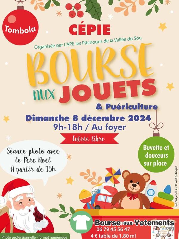 Bourse aux jouets et puériculture