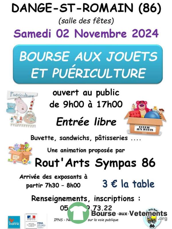 Bourse aux jouets et puériculture