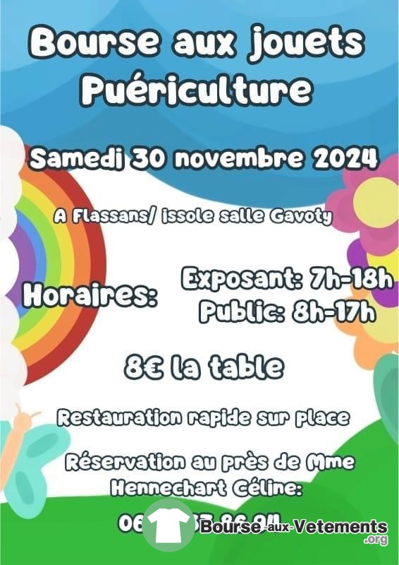 Bourse aux jouets et puériculture