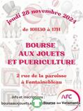 Bourse aux jouets et puériculture