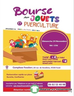 Photo de la bourse aux vêtements Bourse aux jouets et puericulture