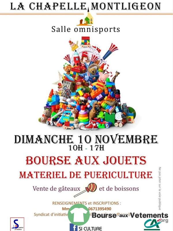 Bourse aux jouets et puericulture