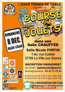 bourse aux jouets et puériculture