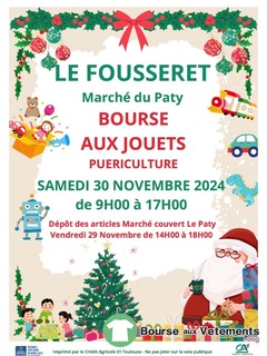 Bourse aux jouets et puériculture