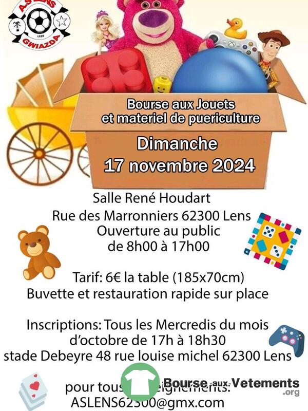 Bourse aux jouets et puériculture