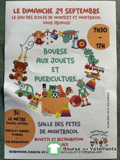 Photo de la bourse aux vêtements Bourse aux jouets et la puériculture