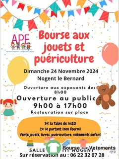 Photo de la bourse aux vêtements Bourse aux jouets et puériculture