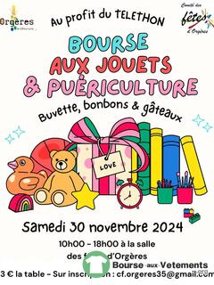 Bourse aux jouets et puericulture