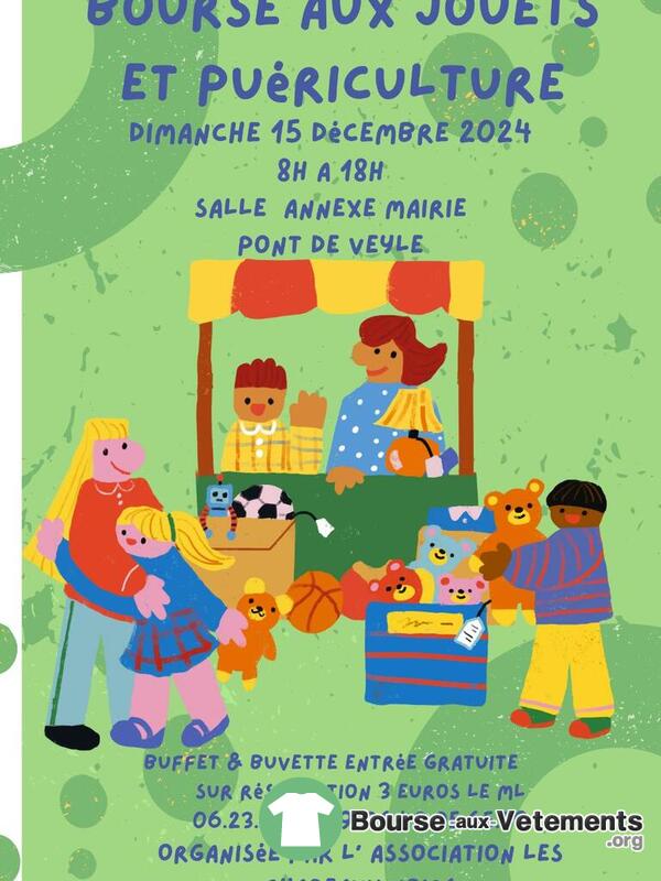 bourse aux jouets et puericulture.