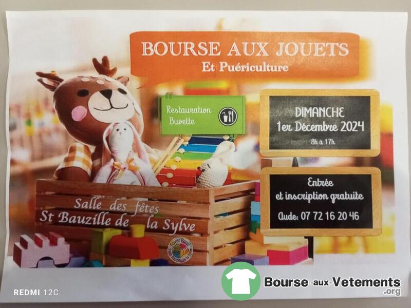 Bourse aux jouets et puériculture