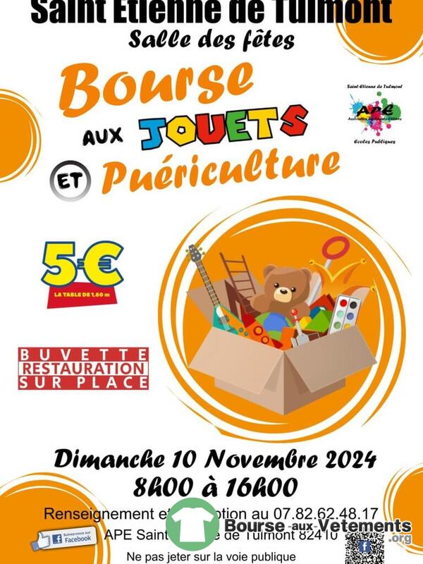 Bourse aux jouets et puériculture