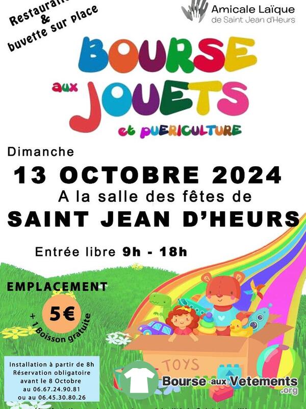 Bourse aux jouets et puériculture