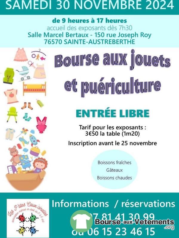 Bourse aux jouets et puériculture