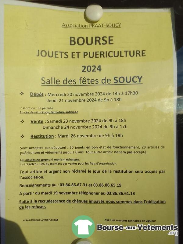 Bourse aux jouets et puériculture