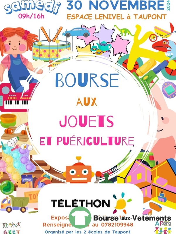 Bourse aux jouets et puériculture