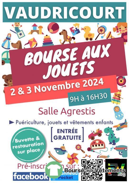 Bourse aux jouets et puériculture