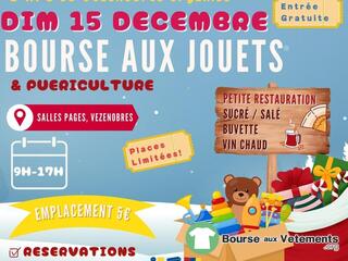 Bourse aux jouets et puériculture