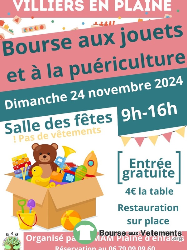 Bourse aux jouets et puériculture