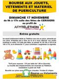 Bourse aux jouets et puériculture au profit du Téléthon