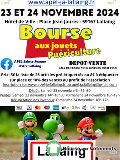 Photo de la bourse aux vêtements Bourse aux jouets et puericulture lallaing