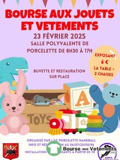 Photo de la bourse aux vêtements Bourse aux jouets et vêtements