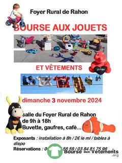 Photo de la bourse aux vêtements Bourse aux jouets et vêtements