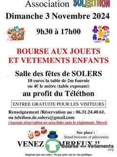 Photo de la bourse aux vêtements Bourse aux jouets et vêtements d'enfants