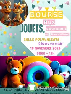 Photo de la bourse aux vêtements Bourse aux jouets et vêtements puériculture