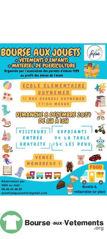 Bourse aux jouets guynemer