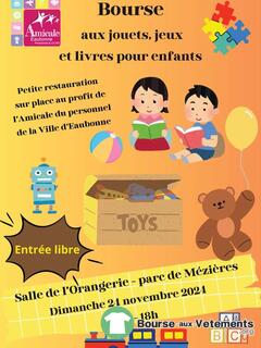 Bourse aux jouets, jeux et livres pour enfants de l'Amicale