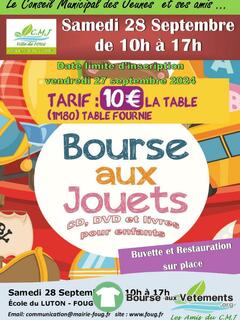 Photo de la bourse aux vêtements Bourse aux Jouets (jeux ,jouets, CD, DVD, livres)