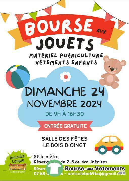 Bourse aux jouets de l'amicale laïque