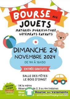 Photo de la bourse aux vêtements Bourse aux jouets de l'amicale laïque