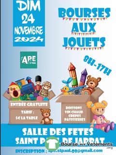 Photo de la bourse aux vêtements Bourse aux jouets de l’association des parents d’élèves