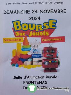 Photo de la bourse aux vêtements Bourse aux jouets de la Classe 3 de Frontenas