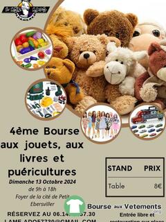 Photo de la bourse aux vêtements Bourse aux Jouets, aux livres et Puériculture