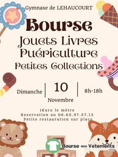 Photo de la bourse aux vêtements Bourse aux jouets, livres, petites collections