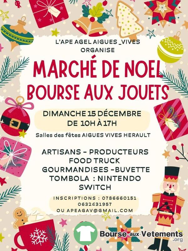 Bourse aux jouets Marché de Noël