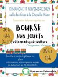 Photo Bourse aux jouets , materiel de puericulture à La Chapelle-Huon